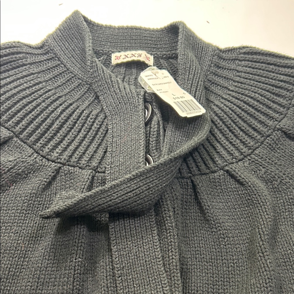 No. 21 Black Cardigan Sweater